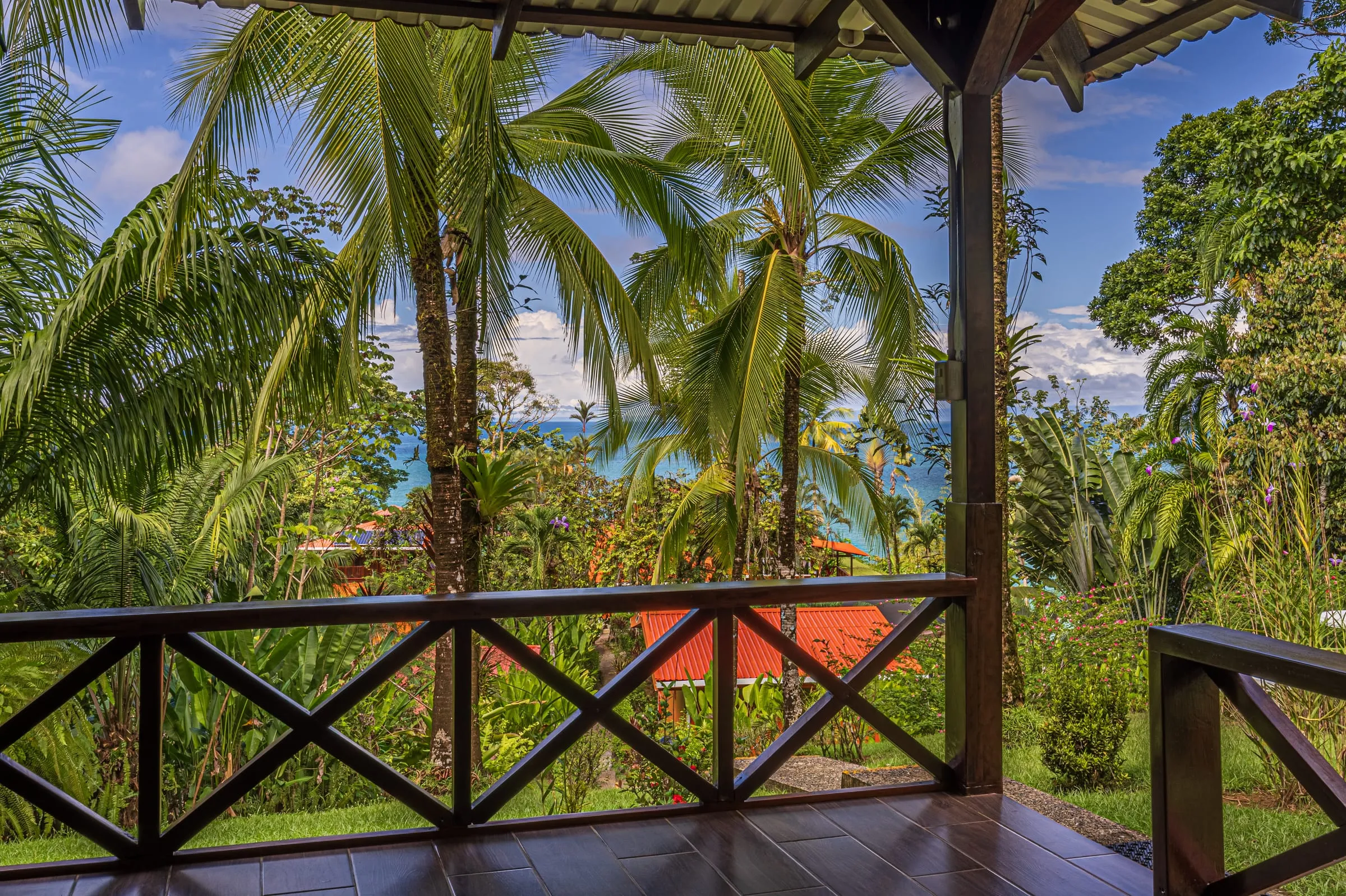 Honeymoon Suite: view from the porch